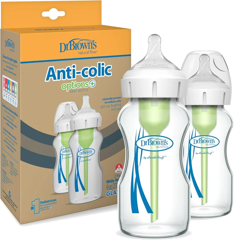 Anti-colic Bottles, Options+